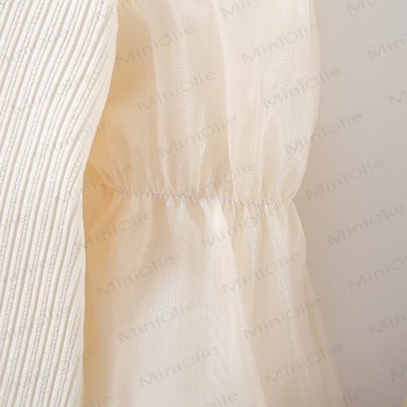 Baby Corduroy Dress with Flower Bag - image 12