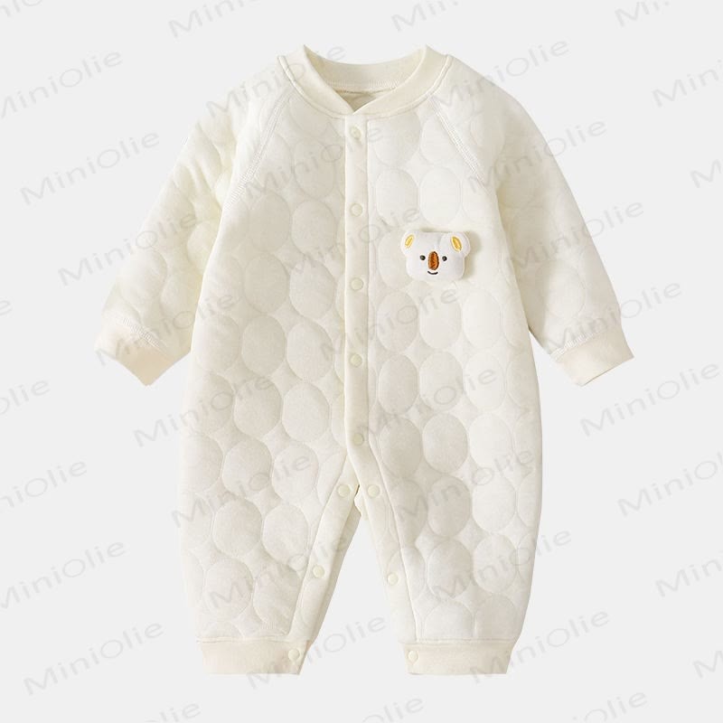 Baby Koala Chest Warmer Romper - Yellow - 18-24M - image 3