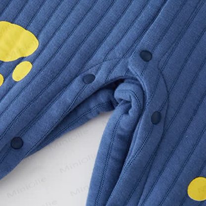 Baby Cartoon Quilted Romper - image 7