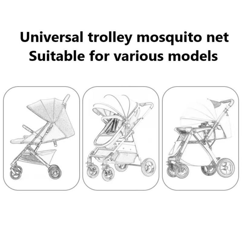 Baby Stroller Daisy Mosquito Net - image 8