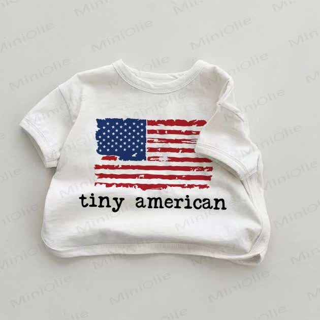 TINY AMERICAN Baby White T-shirt - White - 18-24M - image 1