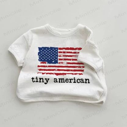 TINY AMERICAN Baby White T-shirt - White - 18-24M - image 1