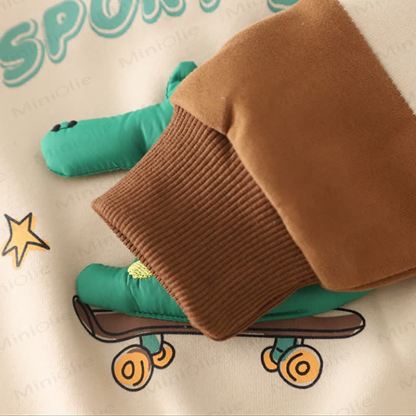 SPORT DINO Baby Toddler Boy Crocodile 2-piece Set - image 10