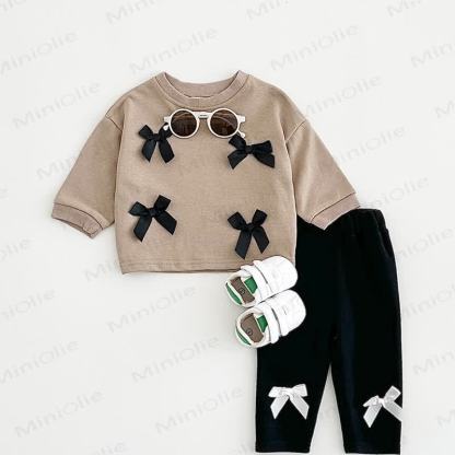 Baby 2-Piece Bow Lovely Casual Set - image 30