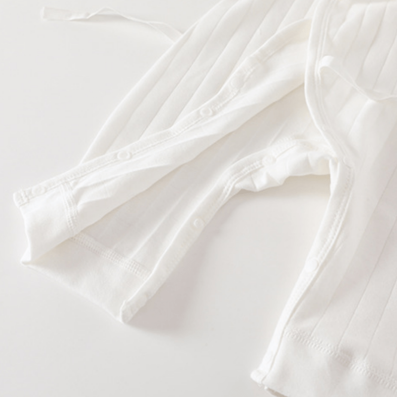 Baby Newborn Puppy Patch Kimono Romper - image 4