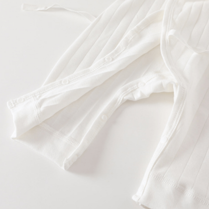 Baby Newborn Puppy Patch Kimono Romper - image 4