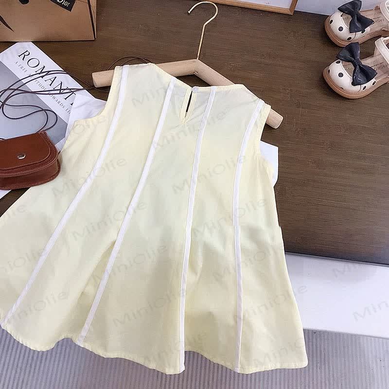 Toddler Sweet Bow Sleeveless Dress - image 6