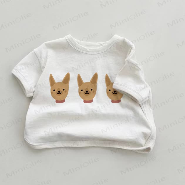 Baby Cute Alpaca White T-shirt - White - 18-24M - image 1