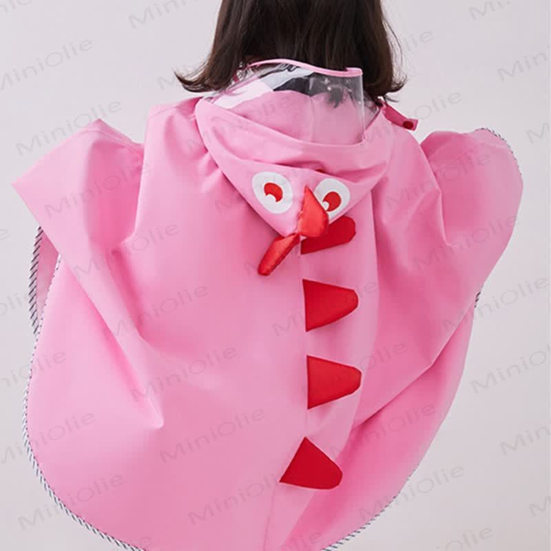 Toddler Dinosaur Hooded Cloak Raincoat - image 20