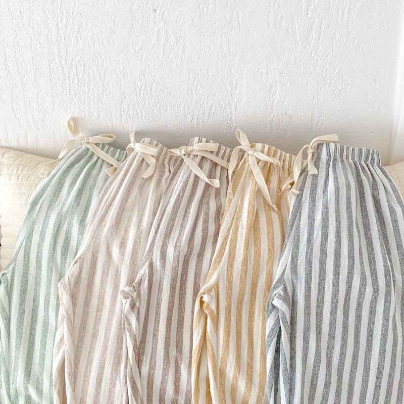 Baby Toddler Vertical Striped Minimalist Pants - image 6