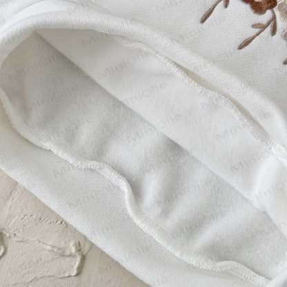 Baby Girl Embroidered Flower Knit 2-piece Set - image 11