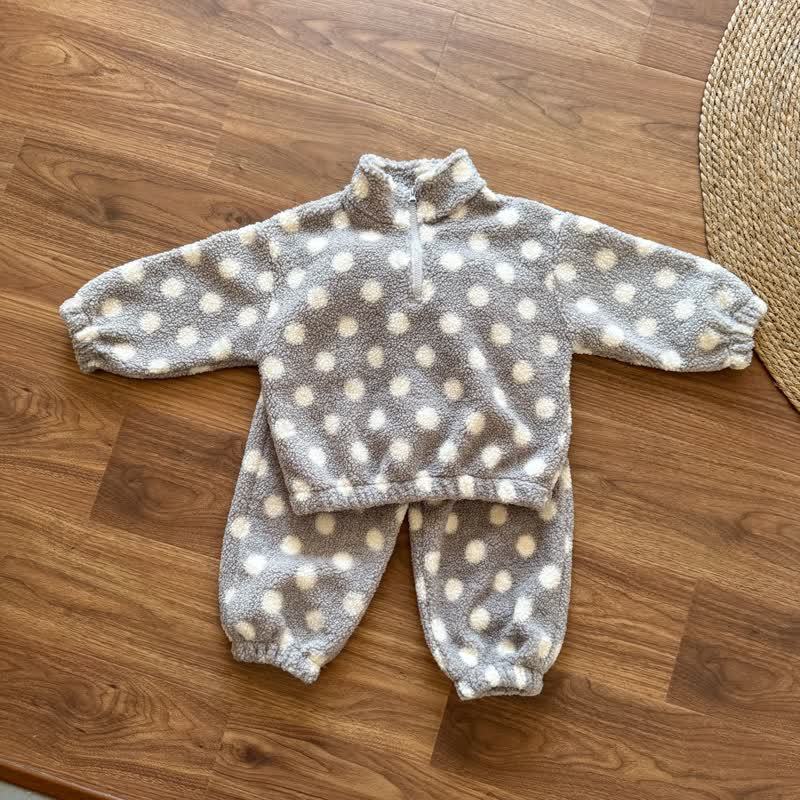 Toddler Kid Dot Sherpa 2-piece Set - image 8