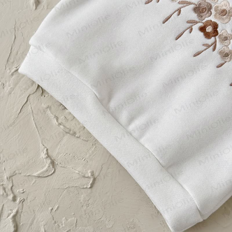 Baby Girl Embroidered Flower Knit 2-piece Set - image 10