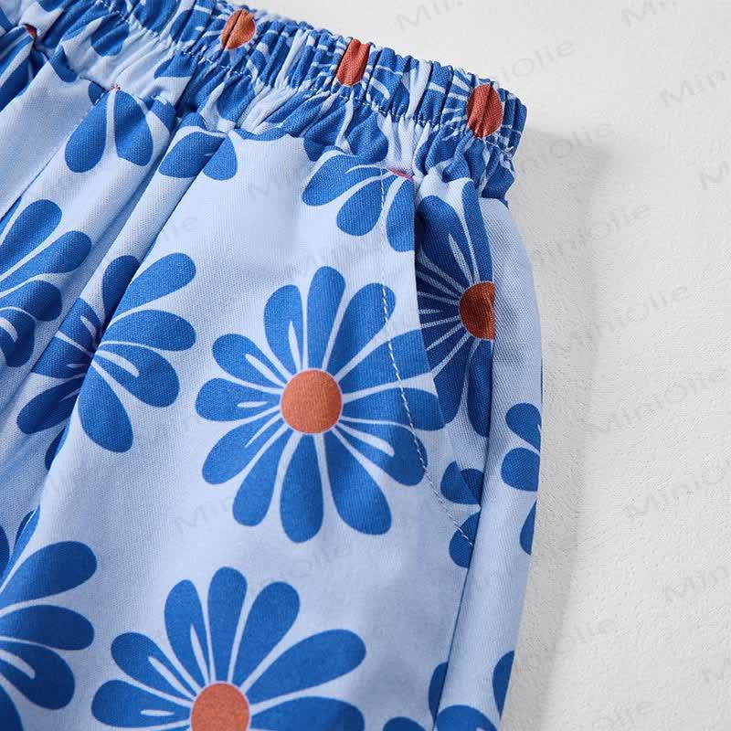 Baby Flower Blue Pants - image 6