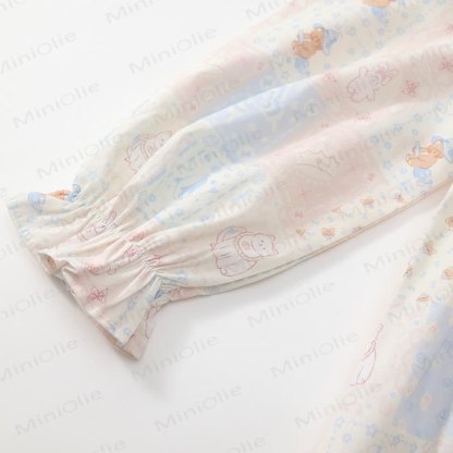 Toddler Lovely Animal Cat Plaid Dress - image 8