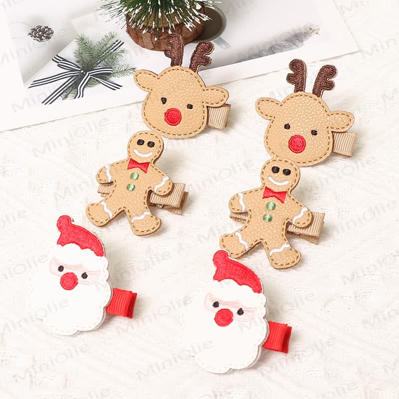 Baby Christmas Cute Hair Clip - image 2