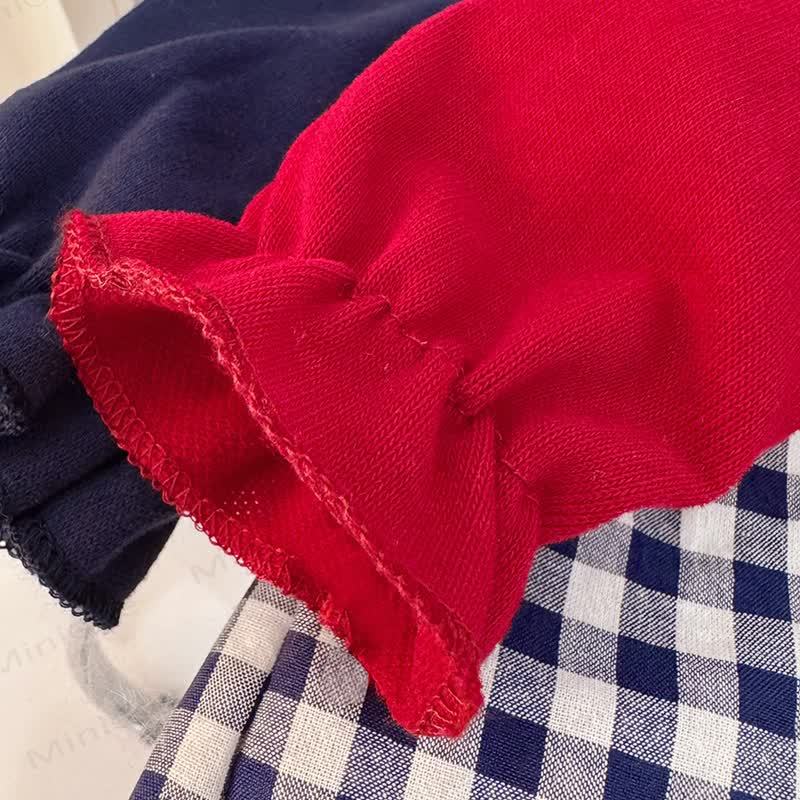 Baby Girl Bunny Plaid Dress - image 5