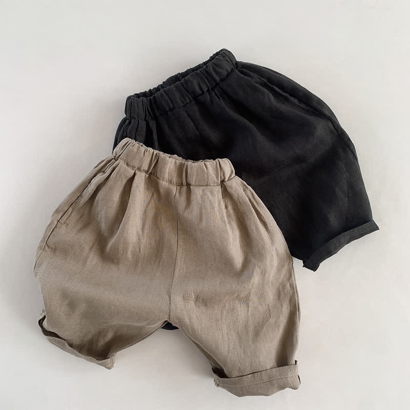 Toddler Solid Color Soft Simple Pants - image 4