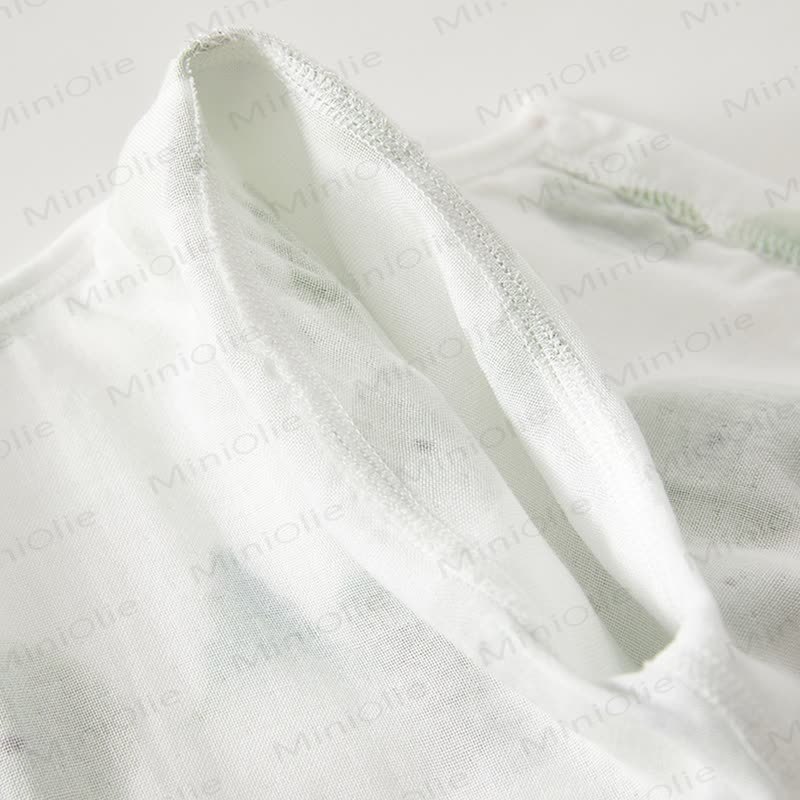 Baby Lotus Leaf Print Pajamas 2 Pieces Set - image 4