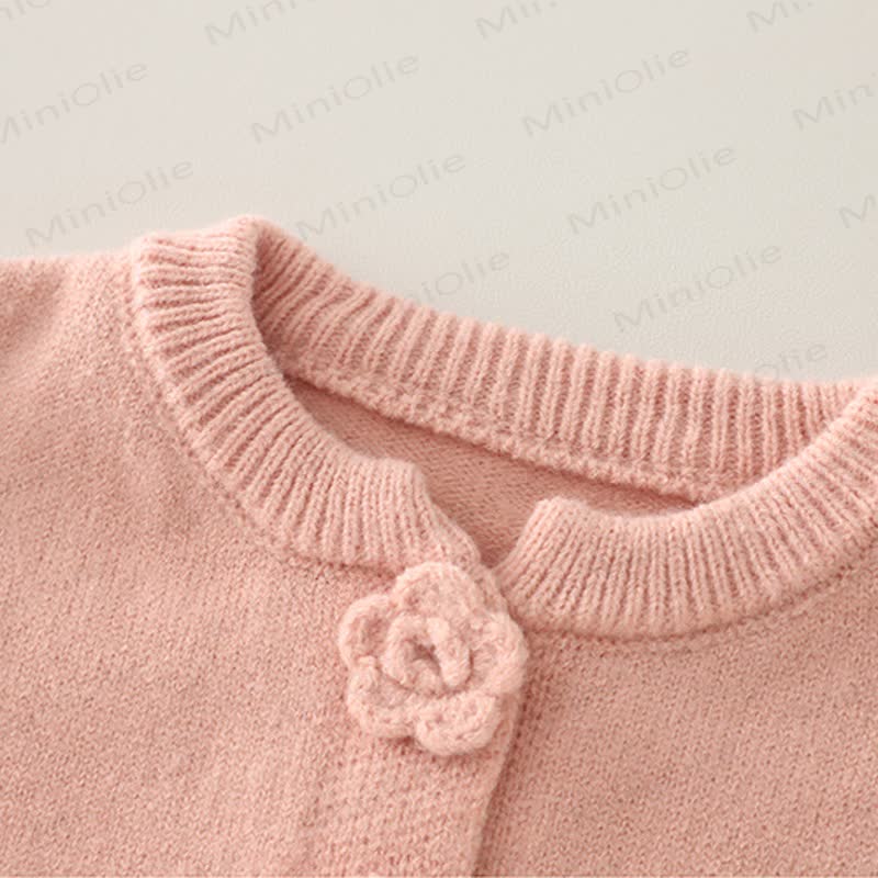 Baby Toddler Flower Girl 3-piece Set - image 4