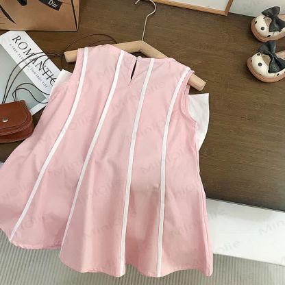 Toddler Sweet Bow Sleeveless Dress - image 3