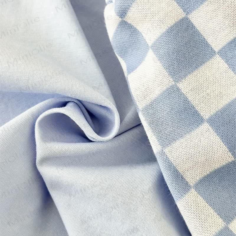 Baby 2-Piece Soft Checkerboard Sweatsuit Set - image 18