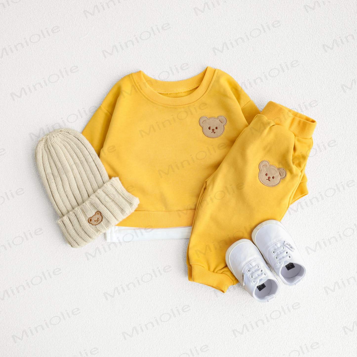 Baby Toddler Cute Bear Sweatshirt & Pants Set - image 7