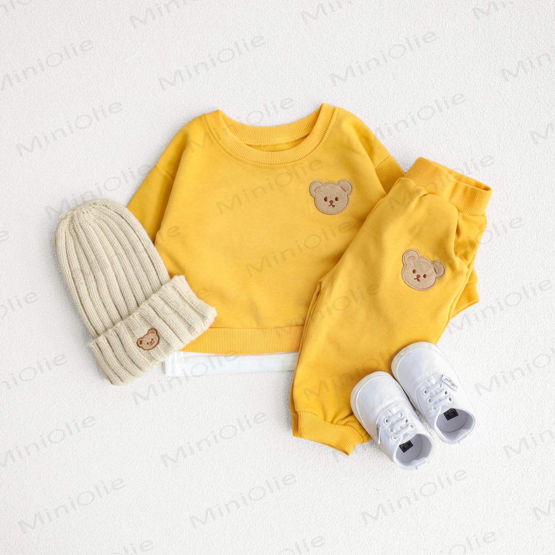 Baby Toddler Cute Bear Sweatshirt & Pants Set - image 7