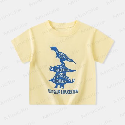 DINOSAUR EXPLORATION Kid Boy T-Shirt - Light Yellow - 10Y - image 11