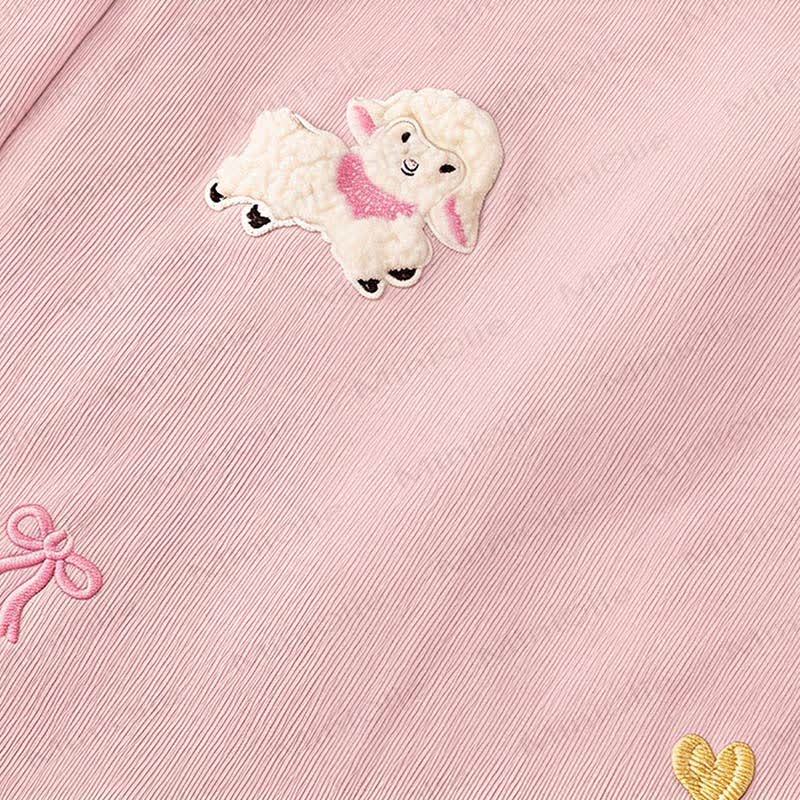 Toddler Girl Animal Print Plaid Trim Pants - image 8