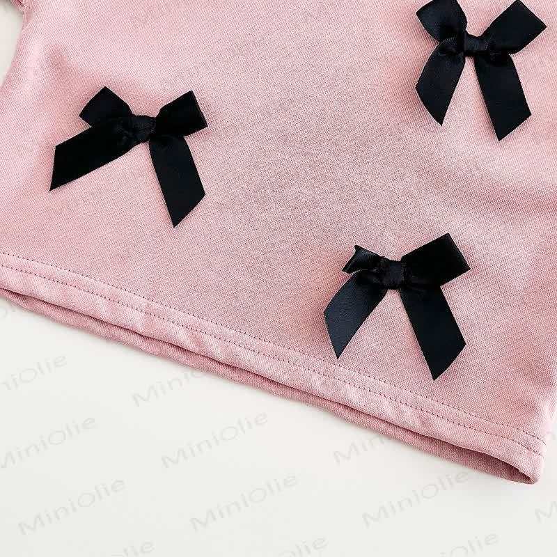 Baby 2-Piece Bow Lovely Casual Set - image 17
