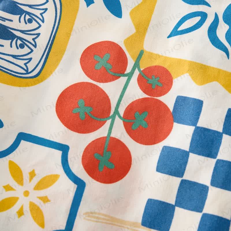 Baby Toddler Summer Italian Elements Sleeveless 2-piece Set - image 6