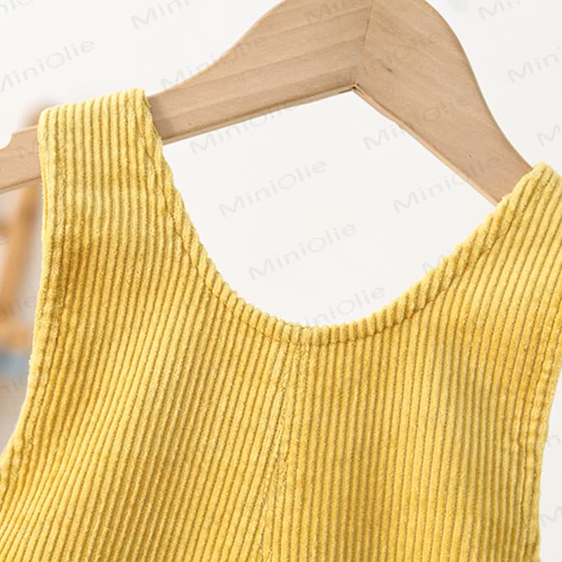 Toddler Dachshund Pocket Corduroy Overalls - image 7