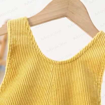 Toddler Dachshund Pocket Corduroy Overalls - image 7