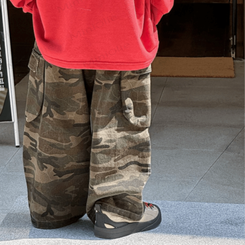 Toddler Boy Camouflage Worker Pants - image 3