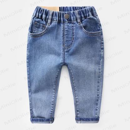 Toddler Kid Boy Denim Pants - Light Blue - 10Y - image 7