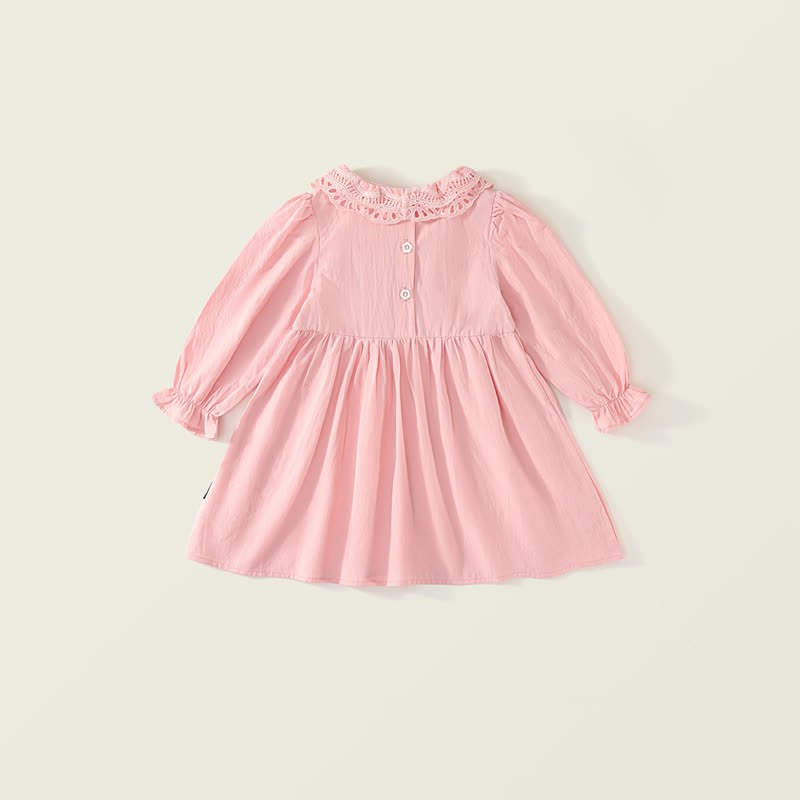 Toddler Strawberry Bow Bunny Sweet Dress - image 3
