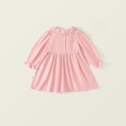 Toddler Strawberry Bow Bunny Sweet Dress - image 3