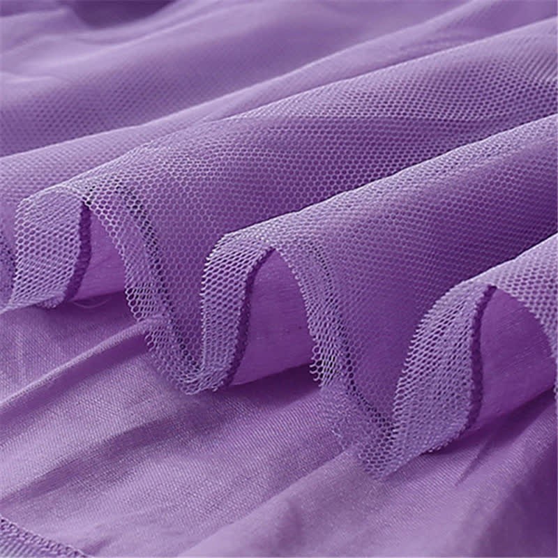 Toddler Purple Unicorn Tulle Lovely Dress - image 8