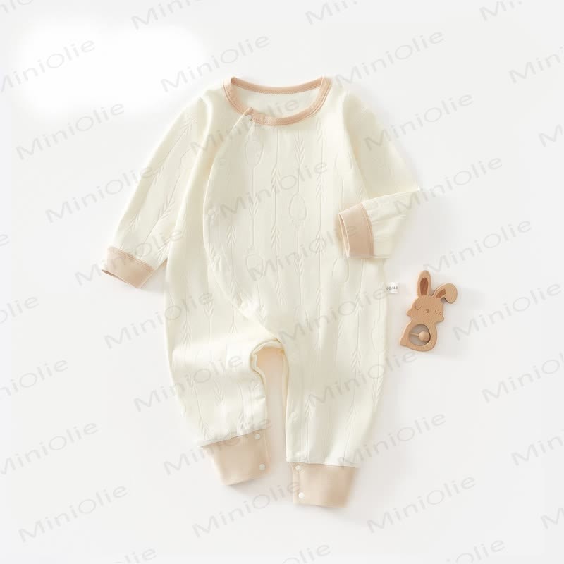 Baby Purelysoft Pajamas Romper - Brown - 18-24M - image 4