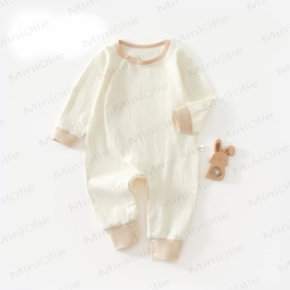 Baby Purelysoft Pajamas Romper - Brown - 18-24M - image 4
