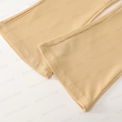 Toddler Knit Short-Sleeve Top and Flared Pants 2-piece Set - image 14