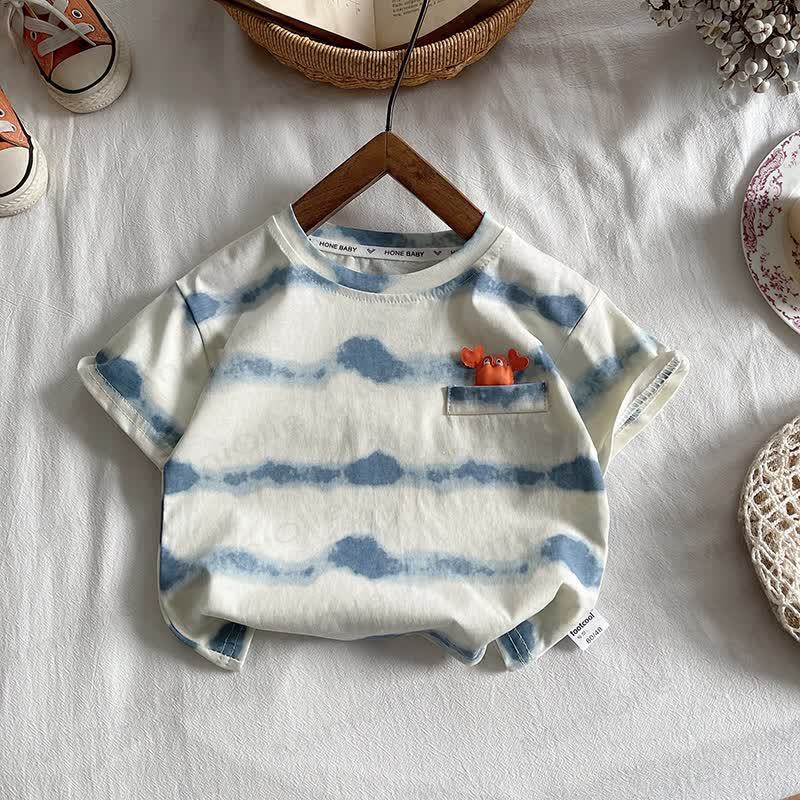 Toddler 2-Piece Blue Denim Crab Set - image 4