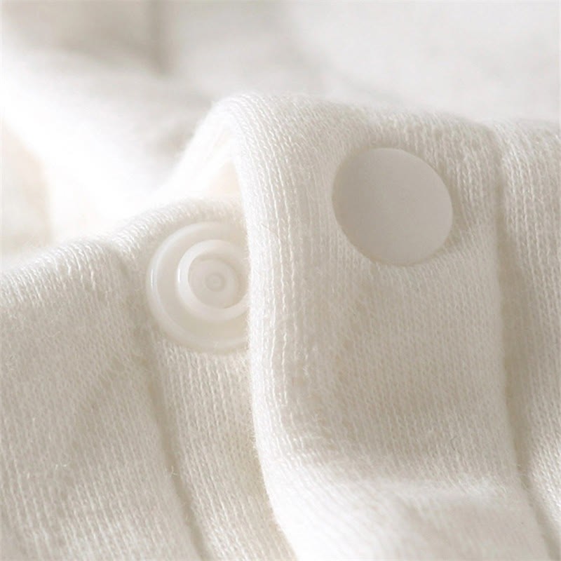  Baby Simple Quilted Bear Warm Romper - image 6