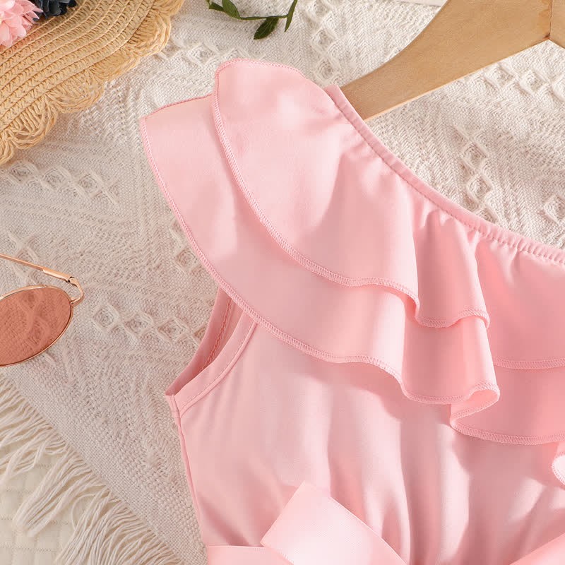 Toddler Flower Bow Tulle Charming Dress - image 6