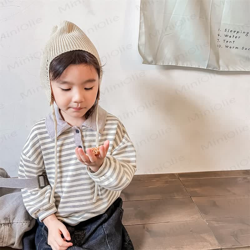 Toddler Polo Striped Casual Soft T-shirt - image 7