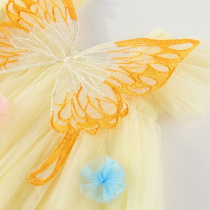 Toddler Butterfly Wings Tulle Dress - image 7