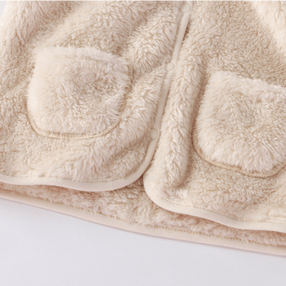 Baby Toddler Solid Color Fleece Vest Jacket - image 8