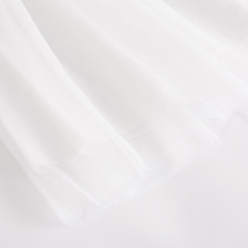 Baby Toddler Solid Color Tulle Bow Dress - image 13