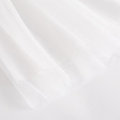 Baby Toddler Solid Color Tulle Bow Dress - image 13